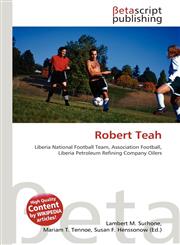 Robert Teah,6134469920,9786134469920