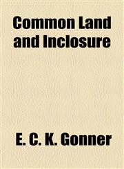 Common Land and Inclosure,1154945456,9781154945454
