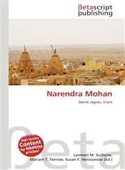 Narendra Mohan,613447486X,9786134474863