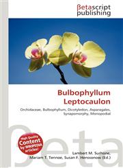 Bulbophyllum Leptocaulon,6136242168,9786136242163