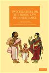 Two Treatises on the Hindu Law of Inheritance,1108055214,9781108055215