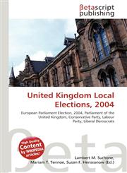 United Kingdom Local Elections, 2004,6135056972,9786135056976