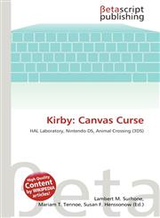 Kirby Canvas Curse,6134803901,9786134803908