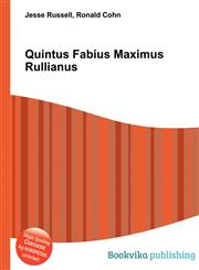 Quintus Fabius Maximus Rullianus,5512574310,9785512574317