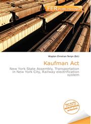 Kaufman Act,6135967274,9786135967272