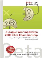 J-League Winning Eleven 2009 Club Championship,6135072951,9786135072952
