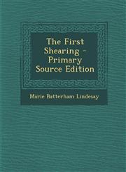 First Shearing,1289461155,9781289461157
