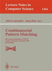 Combinatorial Pattern Matching 8th Annual Symposium, CPM 97, Aarhus, Denmark, June/July 1997. Proceedings,3540632204,9783540632207
