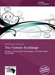 Tsx Venture Exchange,6139312264,9786139312269