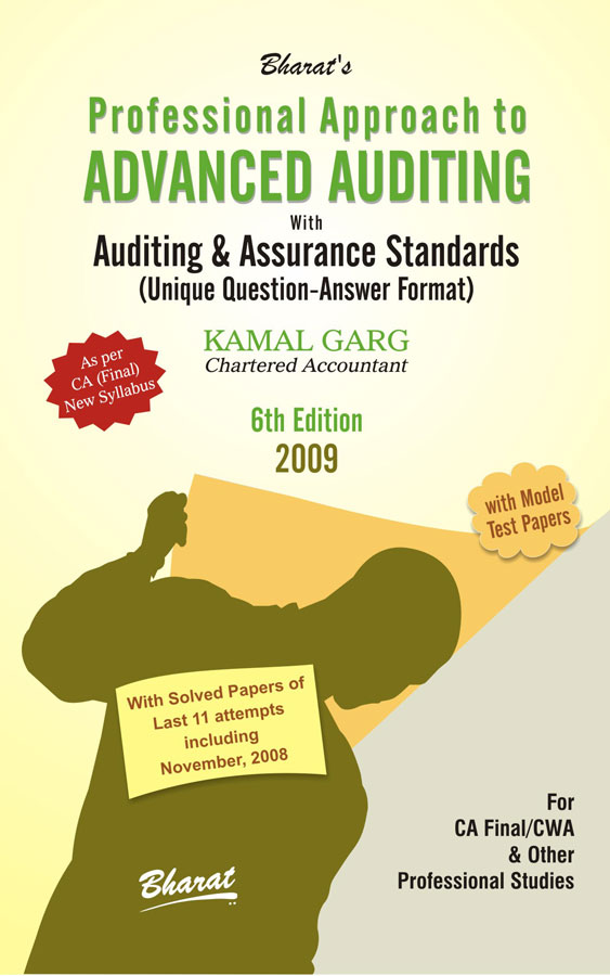 Professional Approach to Advanced Auditing 6th Edition,8177335073,9788177335071