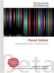 Pavol Gábor,6135027603,9786135027600