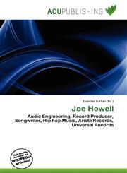 Joe Howell,6136693968,9786136693965