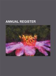Annual Register,1459034279,9781459034273