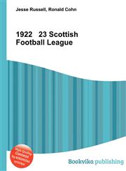 1922 23 Scottish Football League,5512408097,9785512408094