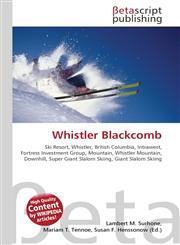 Whistler Blackcomb,6130313292,9786130313296