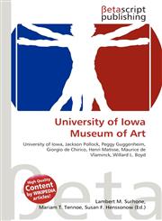 University of Iowa Museum of Art,6134578010,9786134578011