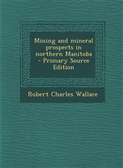 Mining and Mineral Prospects in Northern Manitoba - Primary Source Edition,128763687X,9781287636878
