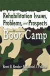 Rehabilitation Issues, Problems, And Prospects In Boot Camp,0789028212,9780789028211