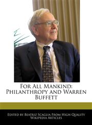 For All Mankind Philanthropy and Warren Buffett,1171178476,9781171178477