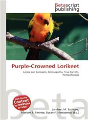 Purple-Crowned Lorikeet,6133218711,9786133218710