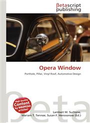 Opera Window,6135304445,9786135304442