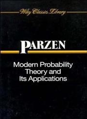 Modern Probability Theory and Its Applications,0471572780,9780471572787