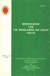 Memorandum for the Bangladesh AID Group - 1994-95