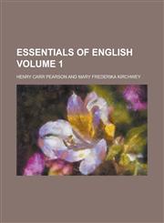 Essentials of English (Volume 1),1231219203,9781231219201