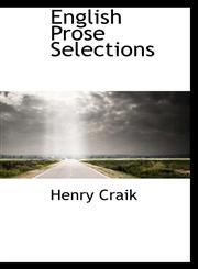 English Prose Selections,1116268477,9781116268478