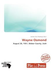 Wayne Osmond,6138842928,9786138842927