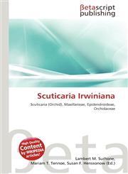 Scuticaria Irwiniana,6134513601,9786134513609
