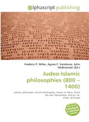 Judeo-Islamic philosophies (800 - 1400),6130817142,9786130817145