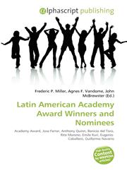 Latin American Academy Award Winners and Nominees,6134287717,9786134287715