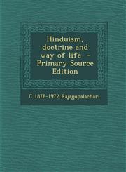 Hinduism, Doctrine and Way of Life - Primary Source Edition,1293774219,9781293774212