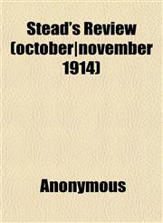 Stead's Review (october|november 1914),1151825727,9781151825728