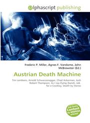 Austrian Death Machine,6134373567,9786134373562