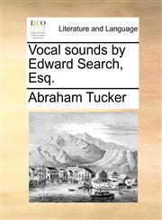 Vocal sounds by Edward Search, Esq.,1140896016,9781140896012