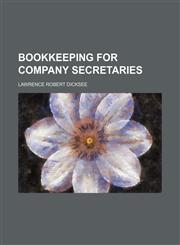 Bookkeeping for company secretaries,1152748203,9781152748200
