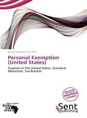 Personal Exemption (United States),6138991826,9786138991823