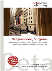 Waynesboro, Virginia,6130500017,9786130500016