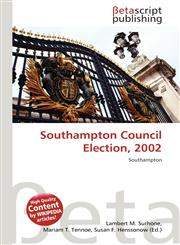 Southampton Council Election, 2002,6135236431,9786135236439