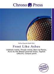 Frost Like Ashes,6136538997,9786136538990