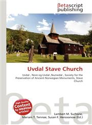 Uvdal Stave Church,6137592898,9786137592892
