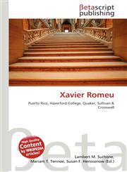 Xavier Romeu,6131930694,9786131930690