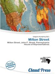 Milton Street,6139627222,9786139627226