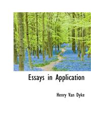 Essays in Application,1115713442,9781115713443
