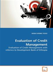 Evaluation of Credit Management,3639166140,9783639166149