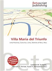 Villa María del Triunfo,6134797154,9786134797153
