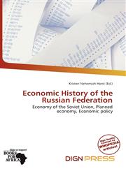 Economic History of the Russian Federation,6139566681,9786139566686