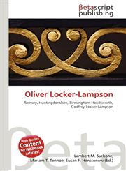 Oliver Locker-Lampson,613505080X,9786135050806